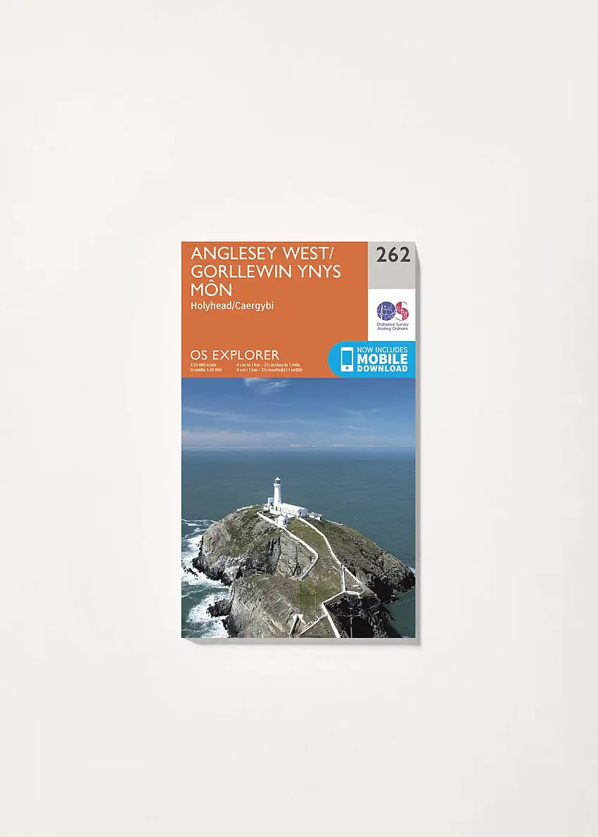 Anglesey West - OS Explorer 262 Map-178262900