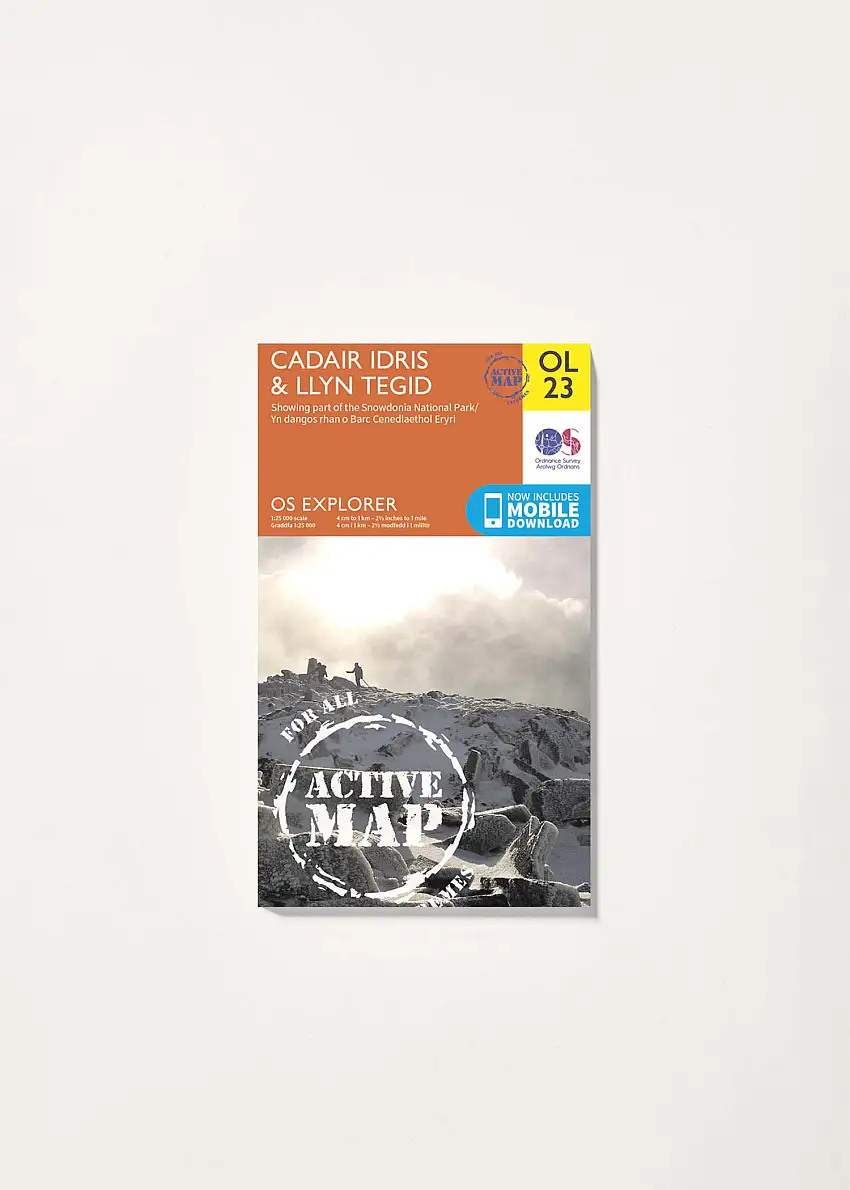 Cadair Idris & Llyn Tegid - OS Explorer Active OL23 Map-179023900