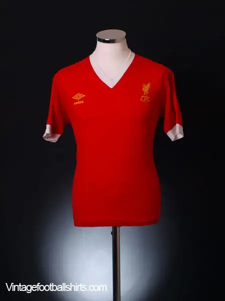 1976-79 Liverpool Home Shirt *As New* S