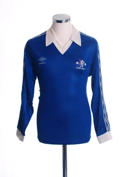 1978-81 Chelsea Home Shirt L/S M