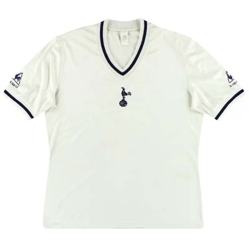 1980-82 Tottenham Le Coq Sportif Home Shirt L