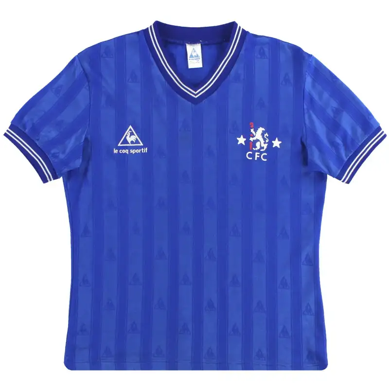 1985-86 Chelsea Le Coq Sportif Home Shirt Y