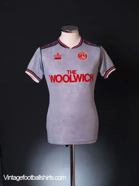 1988-89 Charlton Away Shirt *Mint* S