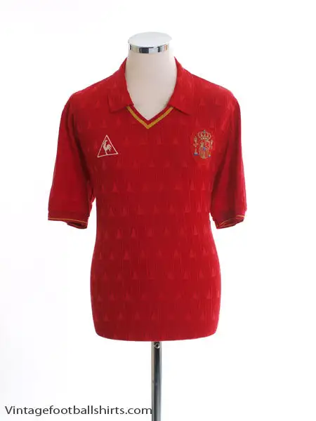 1988-92 Spain Home Shirt L