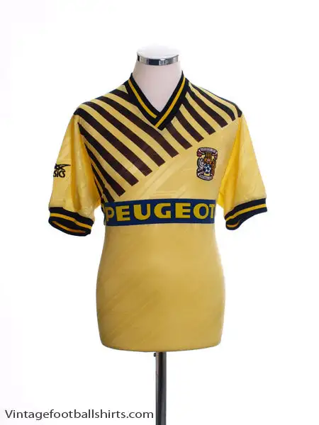 1989-91 Coventry Away Shirt L