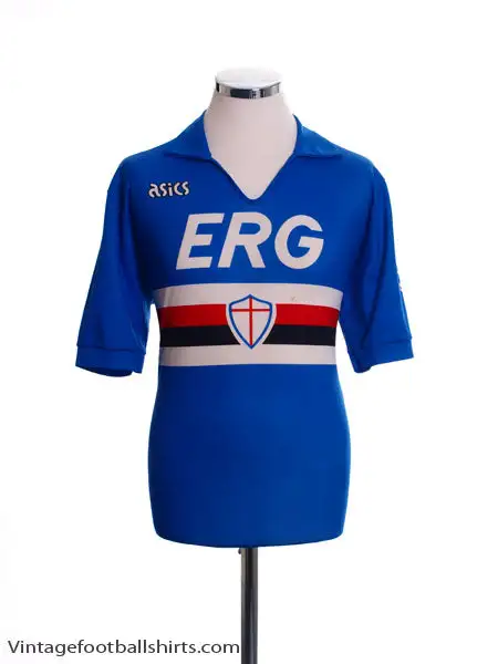 1990-91 Sampdoria Home Shirt L