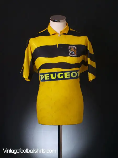 1991-92 Coventry Away Shirt M