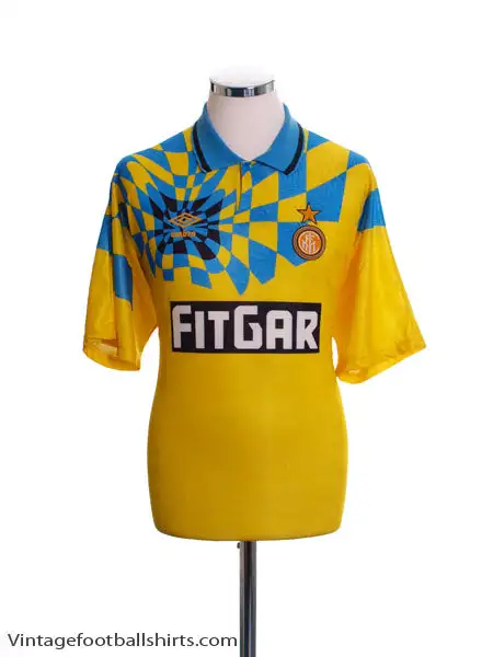 1991-92 Inter Milan Third Shirt XL
