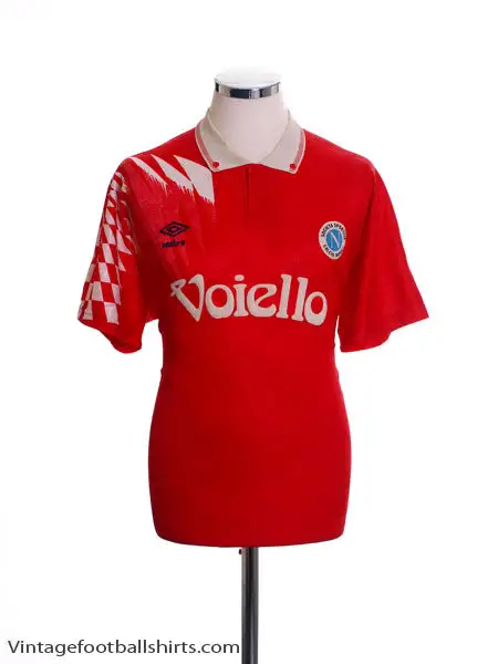 1991-92 Napoli Third Shirt L