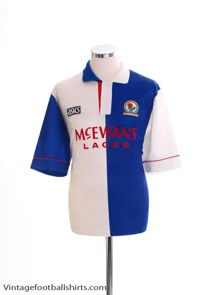 1992-94 Blackburn Home Shirt L