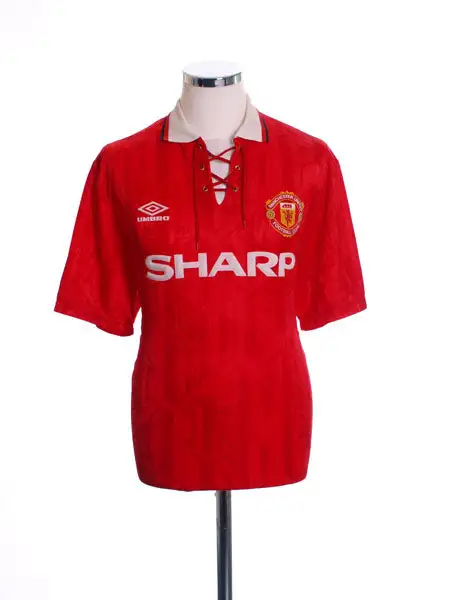 1992-94 Manchester United Home Shirt M