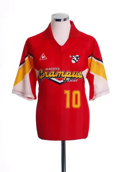 1992-94 Nagoya Grampus Eight Home Shirt #10 L