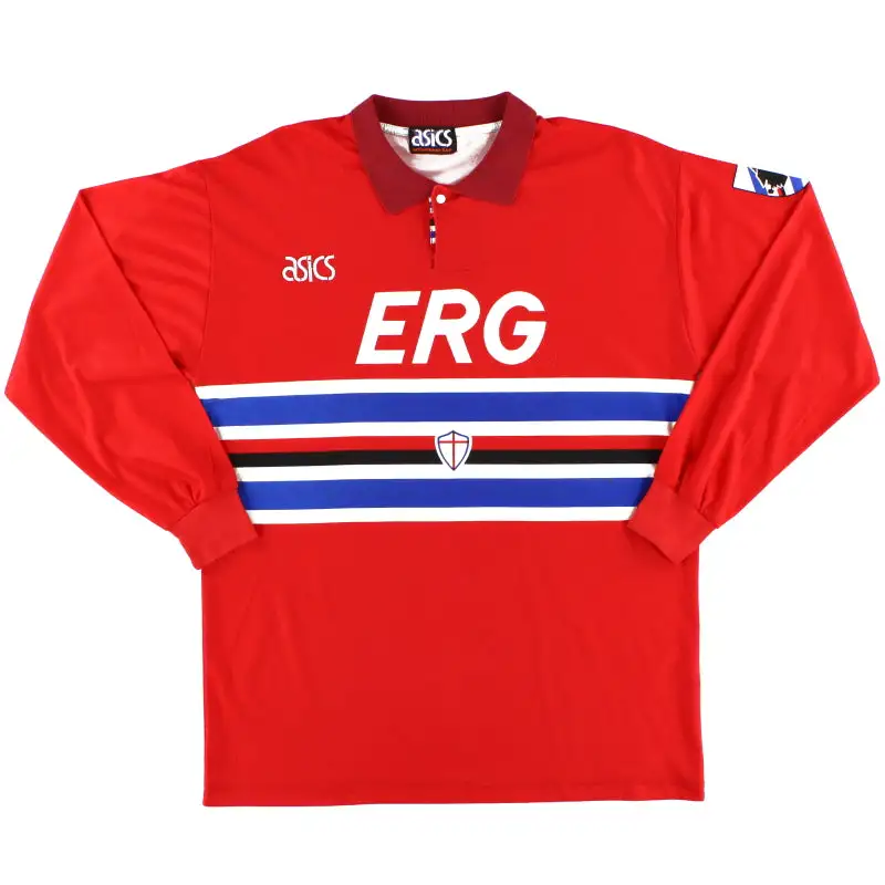 1993-94 Sampdoria Third Shirt L/S L