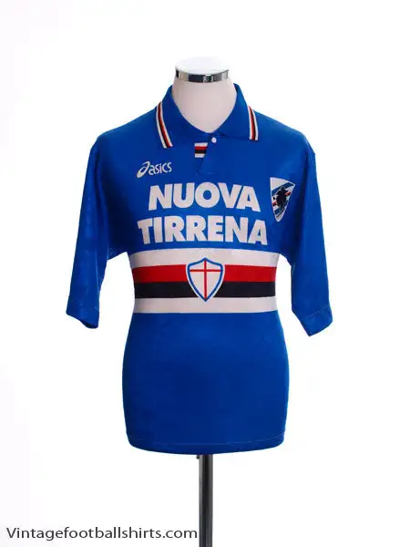 1995-96 Sampdoria Home Shirt M
