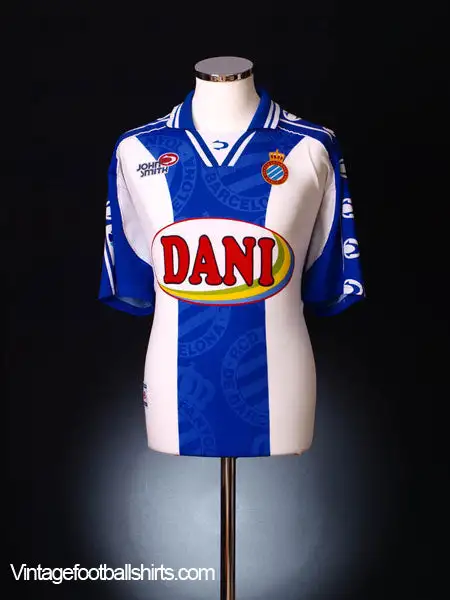 1999-00 Espanyol Home Shirt XL