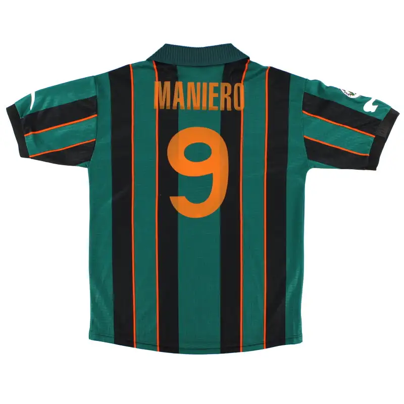1999-00 Venezia Match Issue Home Shirt Maniero #9 XL