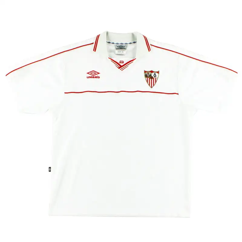 2000-01 Sevilla Home Shirt XL