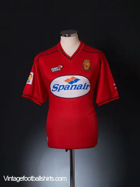 2000-02 Mallorca Home Shirt L