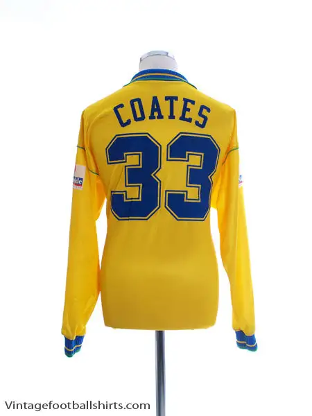 2002-03 Woking Match Paulas Benara Issue Away Shirt Coates #33 L/S XL