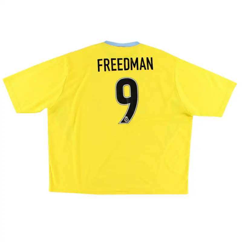 2003-04 Crystal Palace Admiral Away Shirt Freedman #9 XXXL