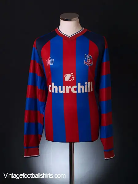 2003-04 Crystal Palace Home Shirt L/S XXL