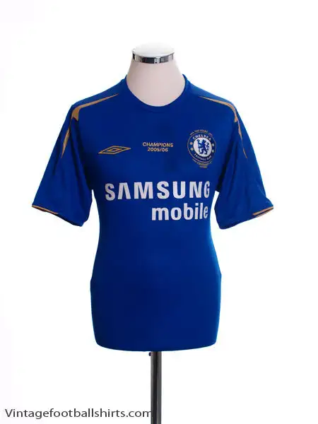 2005-06 Chelsea 'Champions' Centenary Home Shirt M