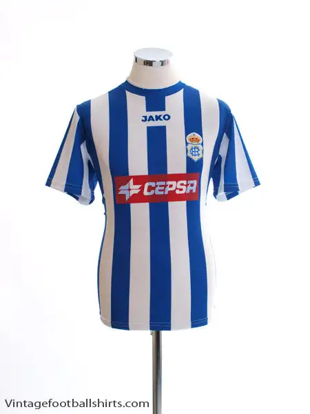 2005-06 Recreativo Huelva Home Shirt M