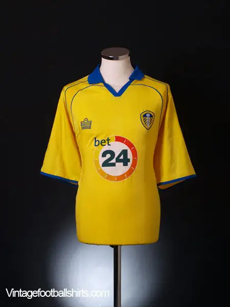 2006-07 Leeds Away Shirt XXL