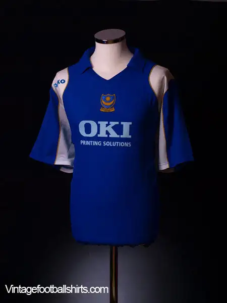 2006-07 Portsmouth Home Shirt *As New* XL