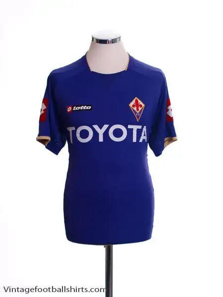 2007-08 Fiorentina Home Shirt M