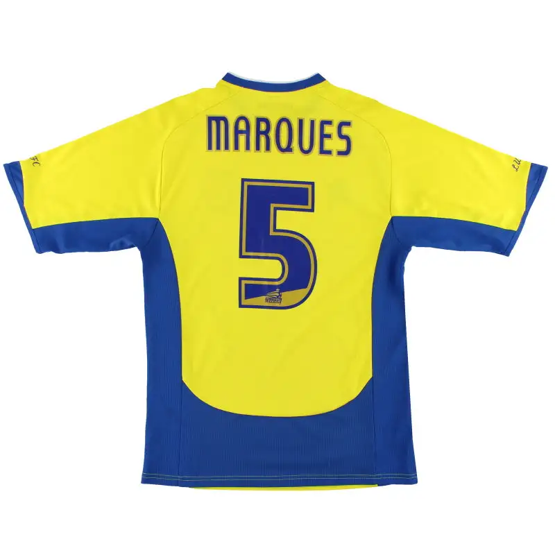 2007-08 Leeds Away Shirt Marques #5 S