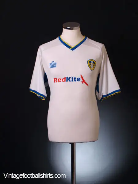 2007-08 Leeds Home Shirt L