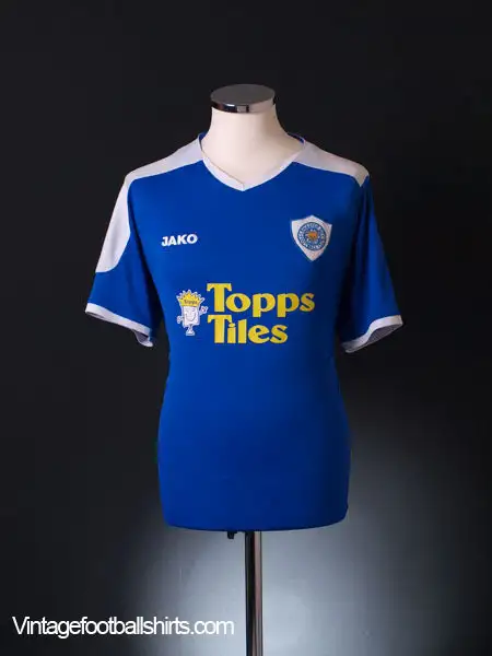 2007-09 Leicester Home Shirt M