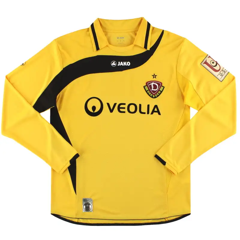 2010-11 Dynamo Dresden Home Shirt *Mint* L/S M