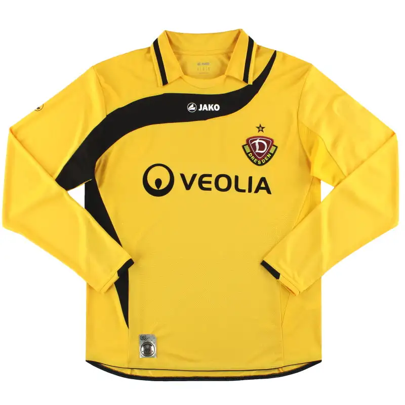 2010-11 Dynamo Dresden Jako Home Shirt L/S L