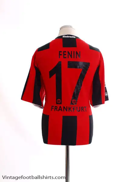 2010-12 Eintracht Frankfurt Home Shirt Fenin #17 L