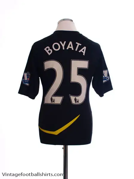2011-12 Bolton Away Shirt Boyata #25 M