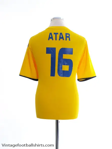 2011-12 Maccabi Tel Aviv Home Shirt Atar #16 *BNWT* L