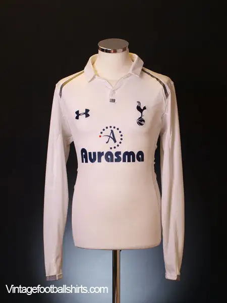 2012-13 Tottenham Home Shirt L/S M