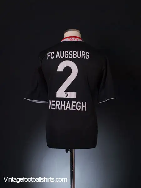 2013-14 FC Augsburg Third Shirt Verhaegh #2 M