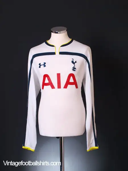 2014-15 Tottenham Home Shirt L/S L
