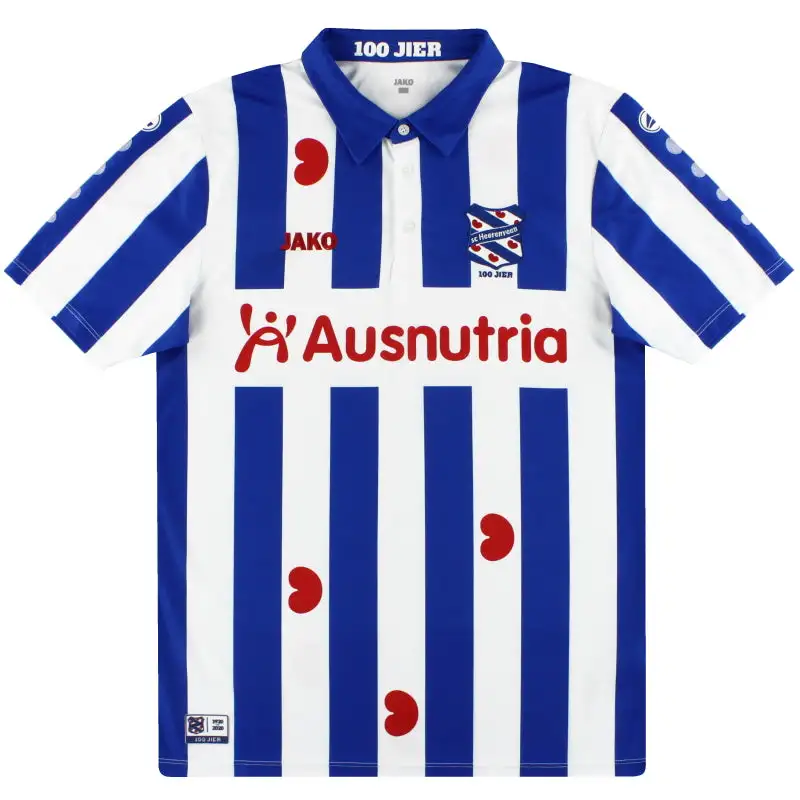 2020-21 Heerenveen Jako Centenary Home Shirt *As New*