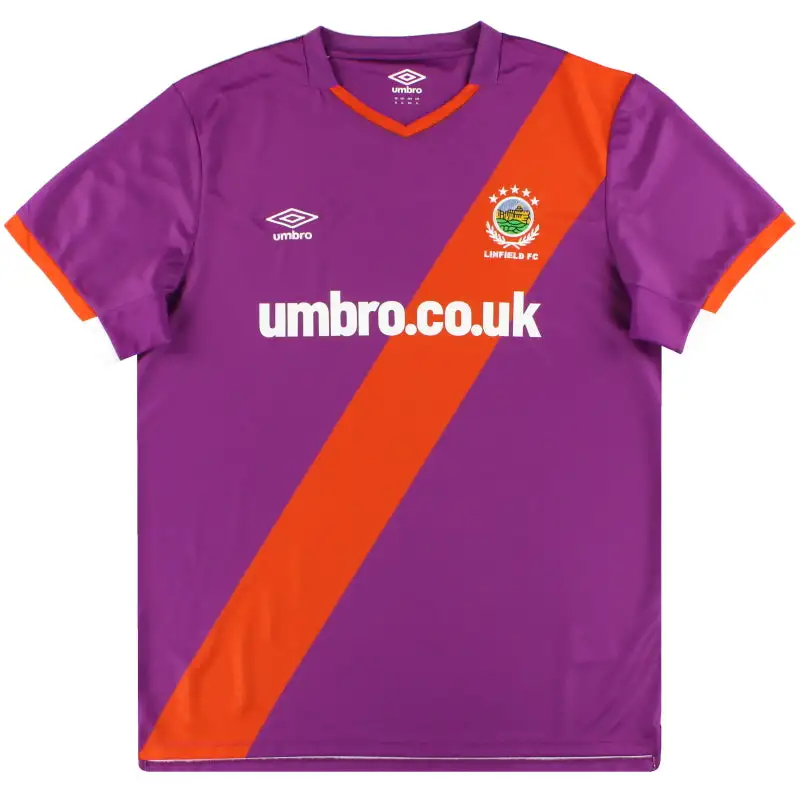 2020-21 Linfield Umbro Away Shirt *As New* XL