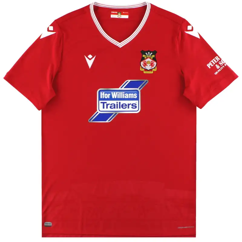 2020-21 Wrexham Macron Home Shirt *As New* XXL