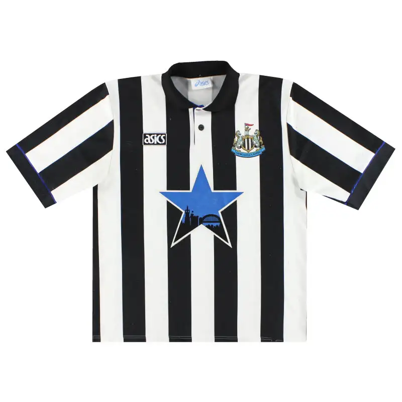 1993-95 Newcastle Asics Home Shirt L