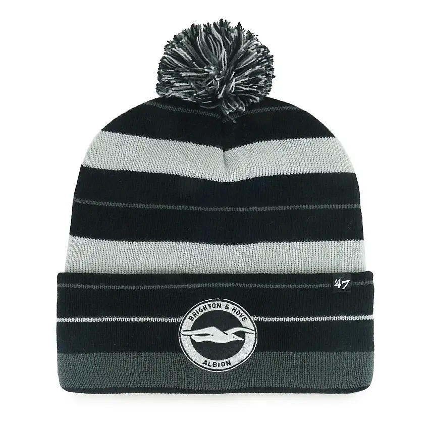 '47 Black Power Line Cuff Knit Hat