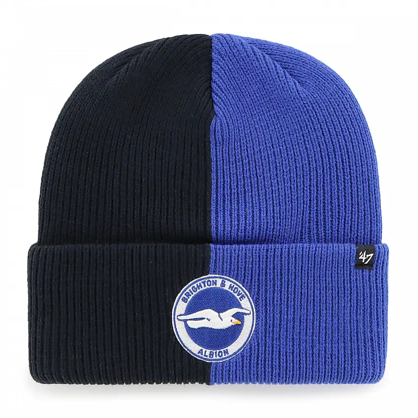 '47 Blue Split Decision Cuff Knit Hat