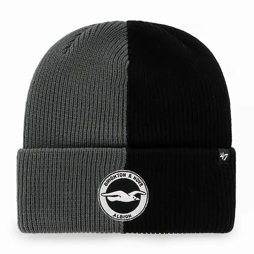 '47 Black Split Decision Cuff Knit Hat