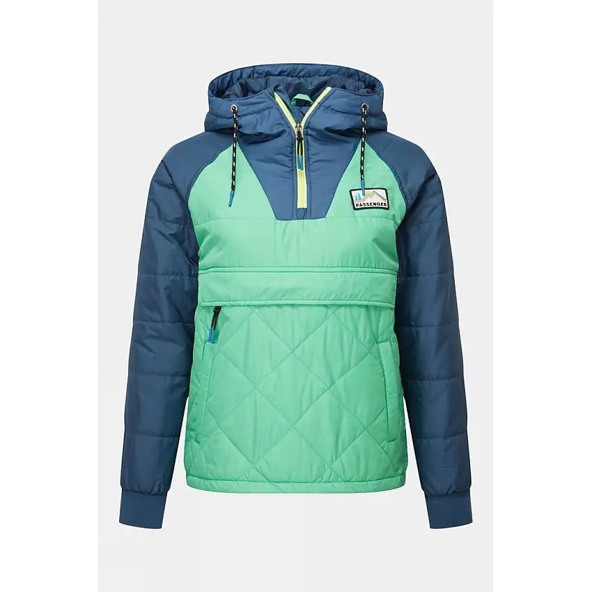 Passenger Womens Ocean Insulated Half Zip Jacket