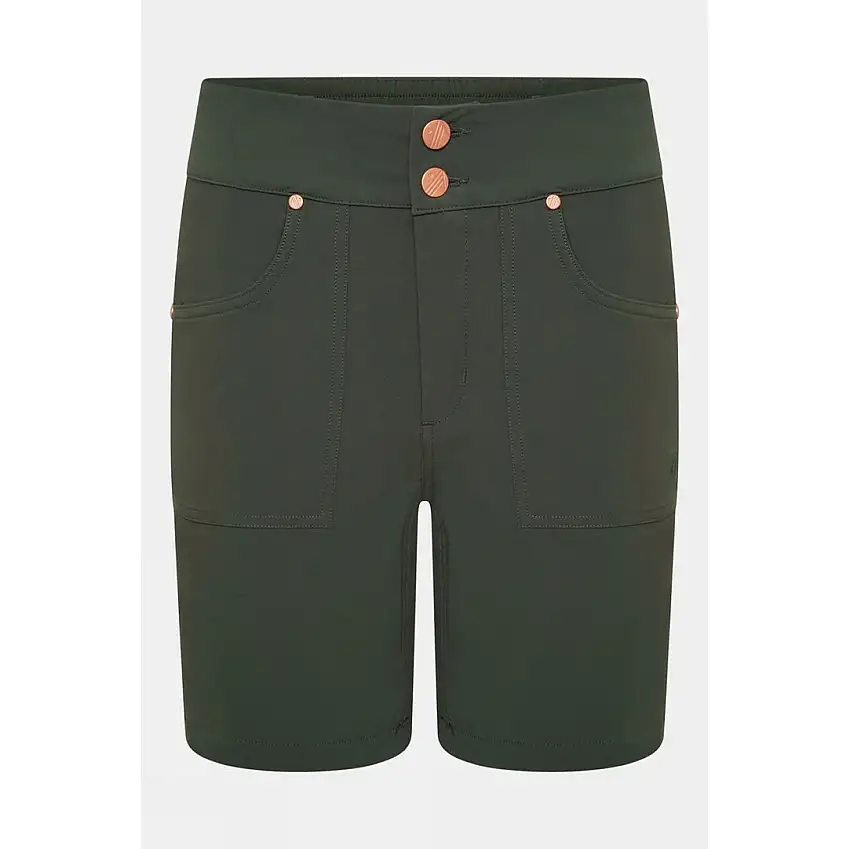 Acai Womens Mid Length Trek Shorts